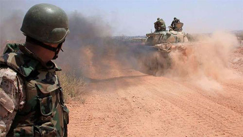 Ejército sirio avanza en el frente sur Nuevos avances de Ejército sirio en el frente sur